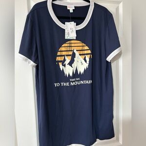 LuLaRoe tops in size XL, 2X and 3X.